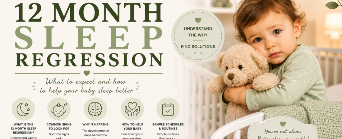 The 12-Month Sleep Regression: Walking, Words, and Why Sleep Changed Again