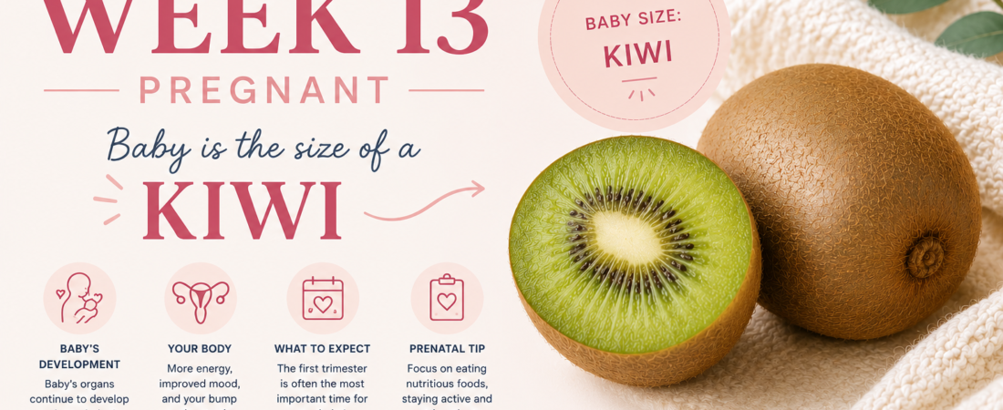 13 Weeks Pregnant: The End of the First Trimester