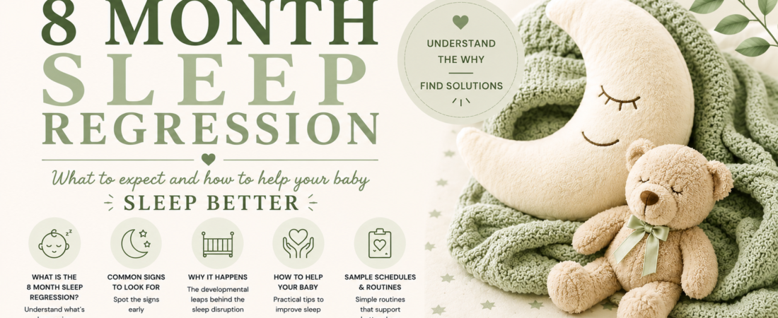 The 8-Month Sleep Regression: Why Your Settled Baby Stopped Sleeping