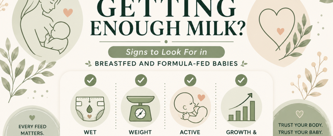 Signs Your Baby Is Getting Enough Milk — Breastfed and Formula Fed