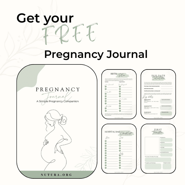 Free Pregnancy Journal & Tracker — Printable PDF