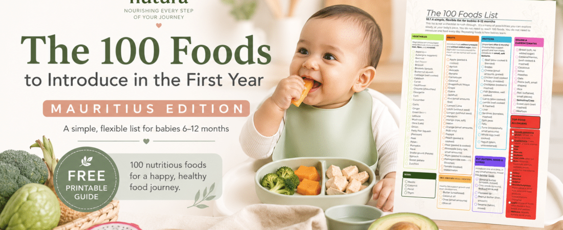 100 Foods to Introduce in the First Year