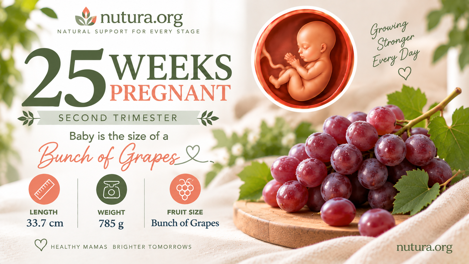 25 Weeks Pregnant: Strong Kicks, the GD Test, and the Third Trimester