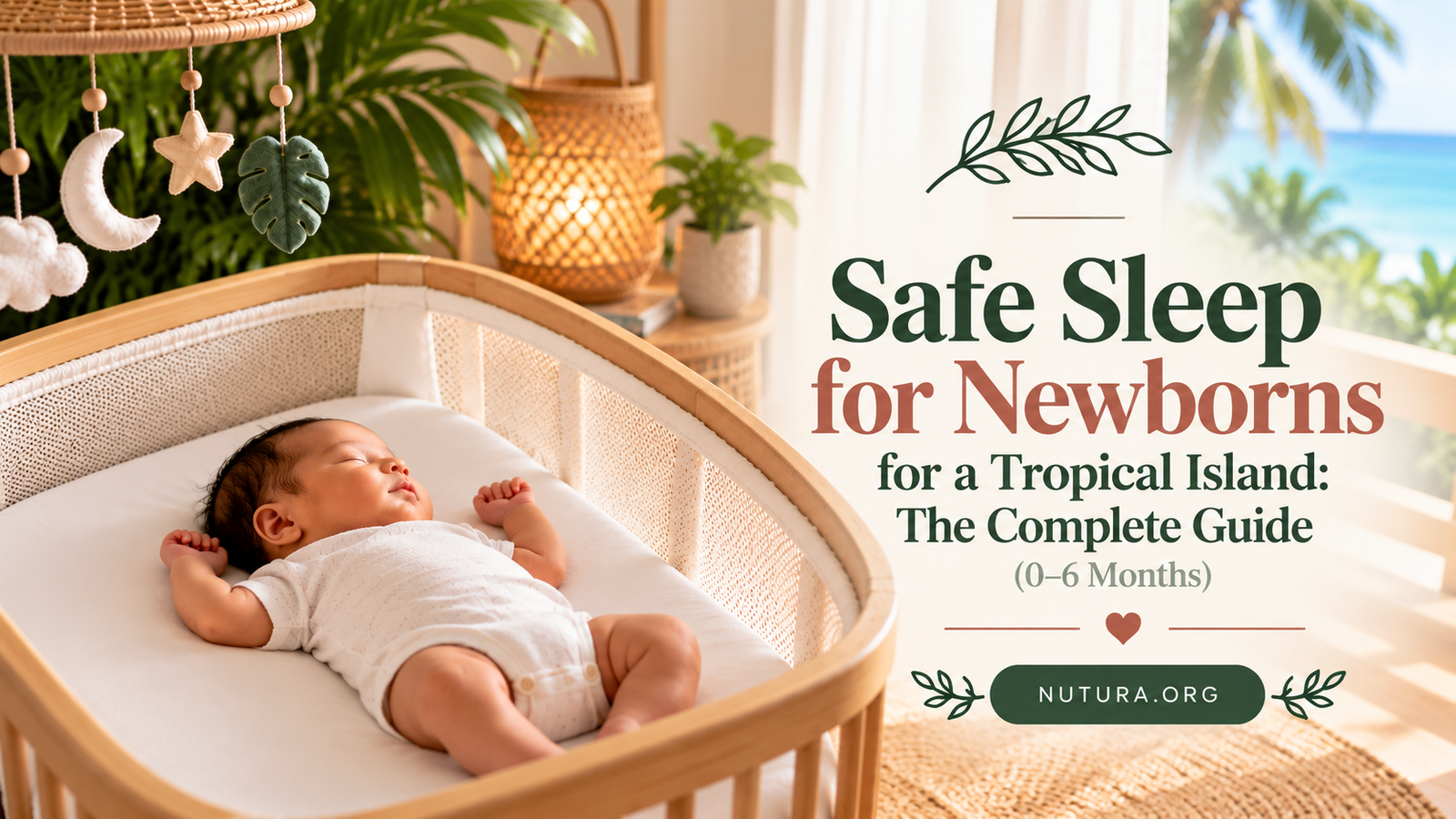 Safe Sleep for Newborns in Mauritius: The Complete Guide (0–6 Months)